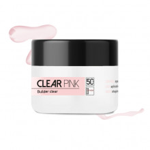 Żel budujący różowy Clear Pink Simple Shape – 50 g