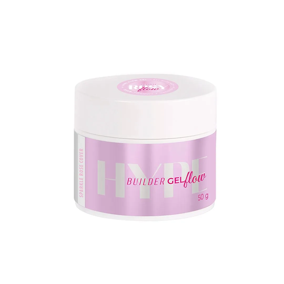Żel budujący Hype Flow Gel Rosy Sparkle