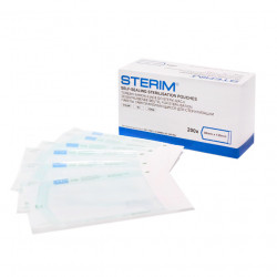 Paper and foil bags for sterilization STERIM, 90mm x 135mm